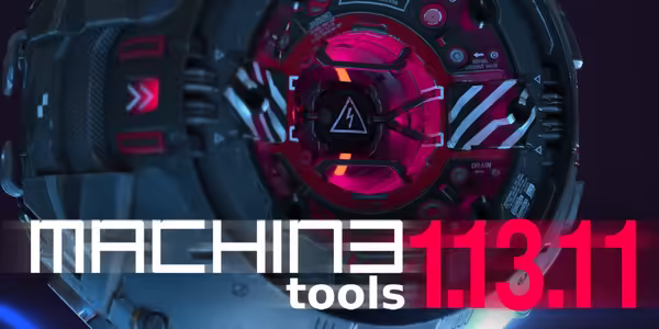 MACHIN3tools product image on Superhive, a workflow addon for Blender